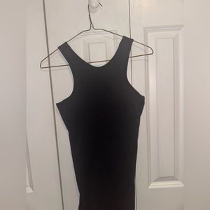 Black Lulu tank top